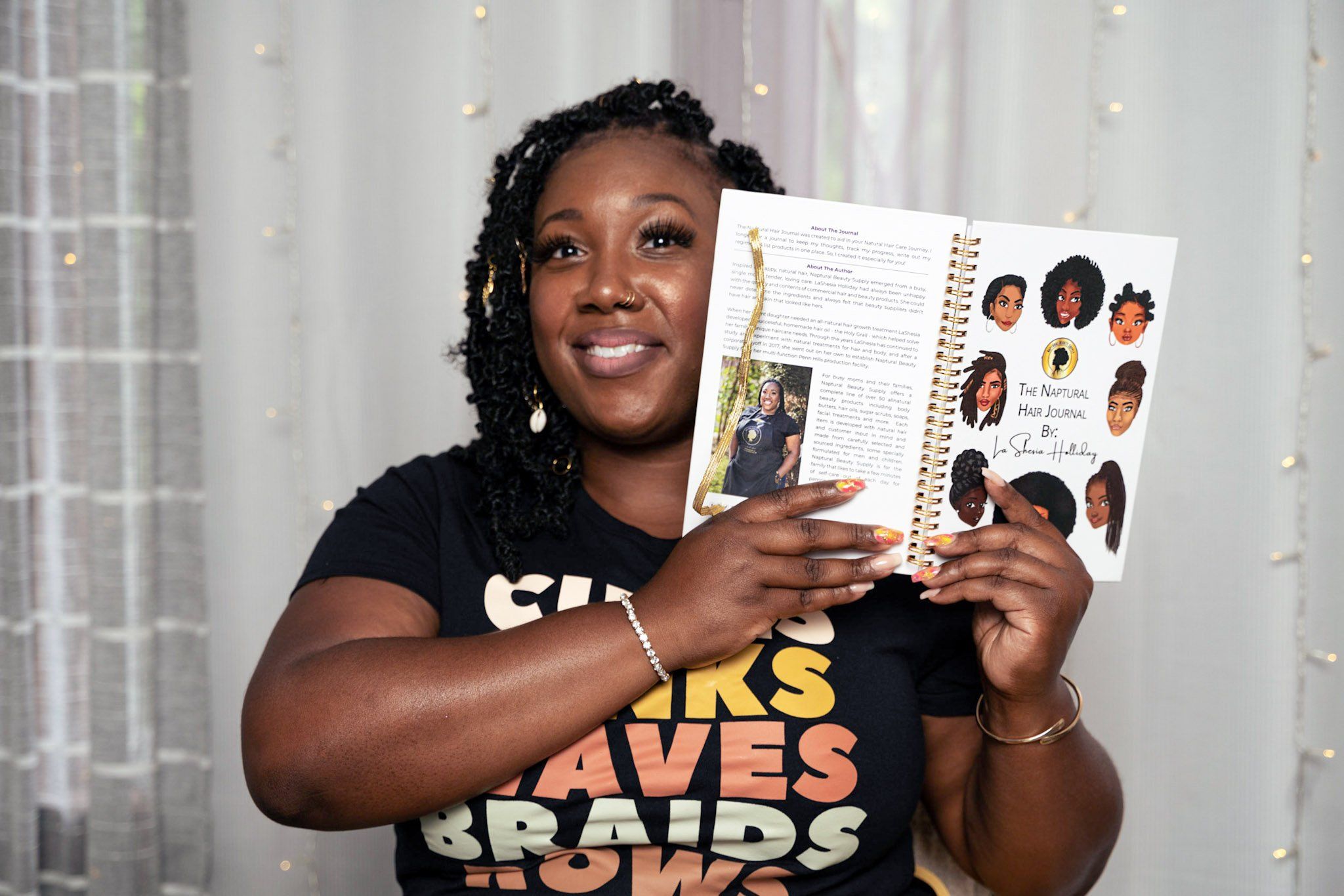 tracking hair care progress journal