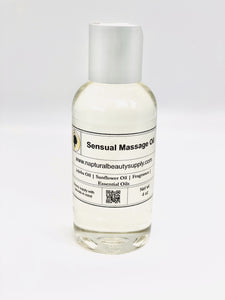 Massage Oil Naptural Beauty Supply LLC. Sensual 